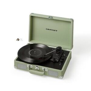 Crosley Cruiser Premier Vinyl Record Player with Speakers and Bluetooth